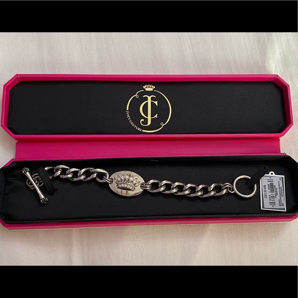 Vintage Juicy Couture Silver Charm Bracelet
